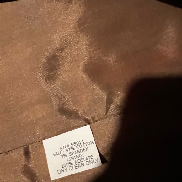 DAVID Meister printed mini slip dress pink size 8 EUC - Picture 12 of 12